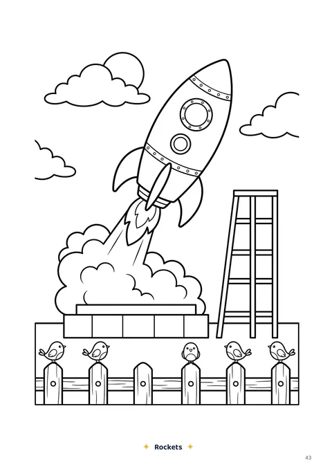 Sample page from Our Universe: Rocket